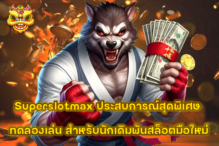 Superslotmax ประสบการณ์สุดพิเศษ ทดลองเล่น สำหรับนักเดิมพันสล็อตมือใหม่