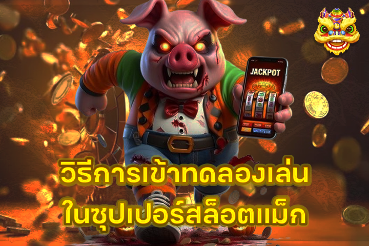 วิธีการเข้าทดลองเล่นในซุปเปอร์สล็อตแม็ก