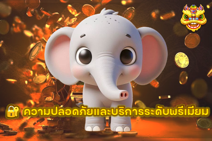🔐 ความปลอดภัยและบริการระดับพรีเมียม