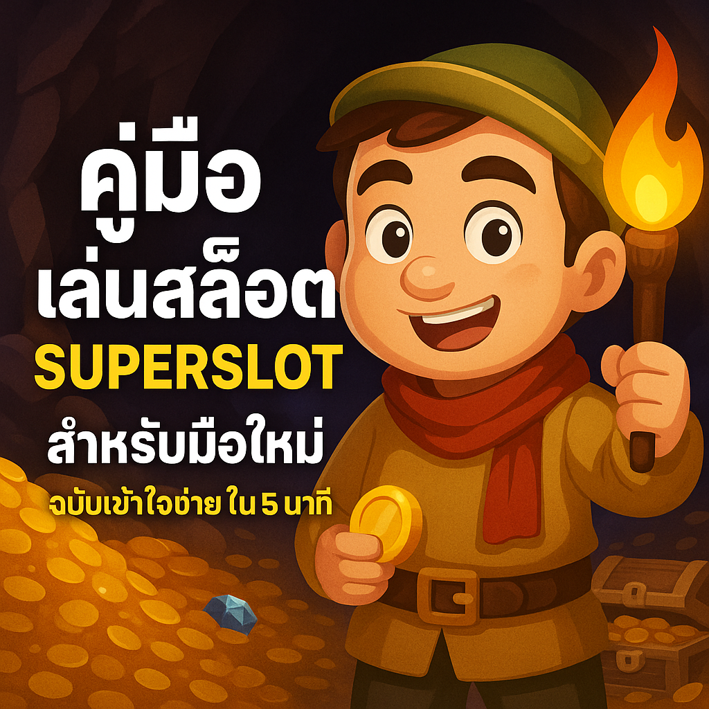 คู่มือเล่นสล็อต Superslot สำหรับมือใหม่ อ่านจบเล่นเป็นทันทีใน 5 นาที (อัปเดตธันวาคม 2025)